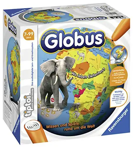 Interaktiver Globus von Ravensburger und tiptoi