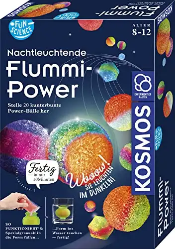 Nachtleuchtende Flummis selber Machen Set von Kosmos