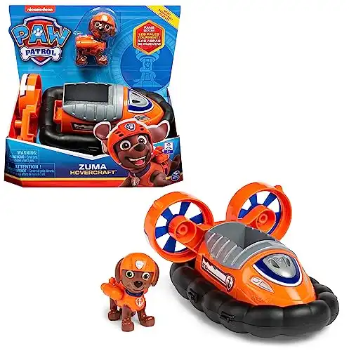 Paw Patrol Luftkissenboot mit Zuma Figur