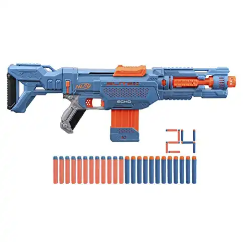 Nerf Elite 2.0 CS-10 Blaster mit Schulterstütze für Kinder