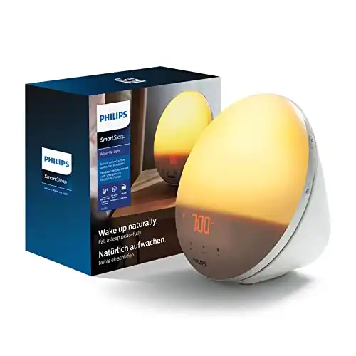 Philips Wake-up Light mit Sonnenaufgans-Funktion