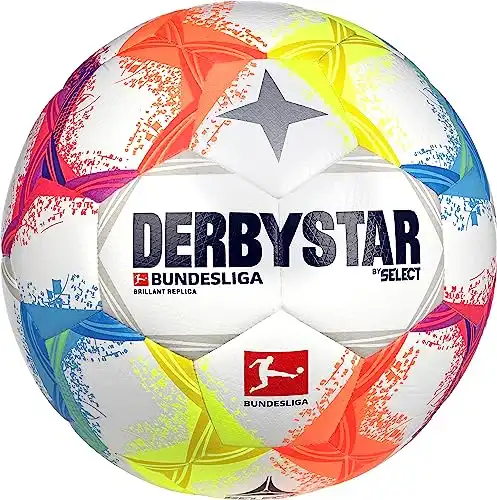 Hochwertiger Derbystar Unisex Fußball (hält jahrelang!)