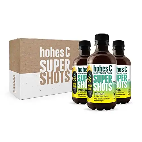 Unterstützende hohes C Super Shots (3 x 330ml) fürs Immunsystem