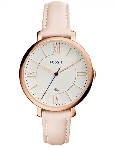 Dezente Frauen Armbanduhr von Fossil