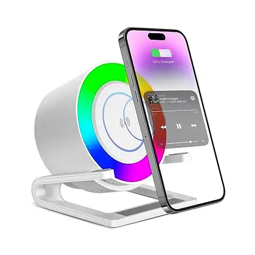 Bluetooth Lautsprecher, Nachtlicht & Wireless Charger