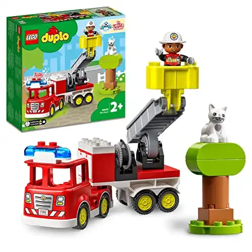 LEGO Feuerwehrauto für die ersten Rettungsaktionen