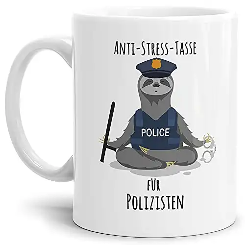 Anti-Stress-Tasse für Polizisten (300ml)