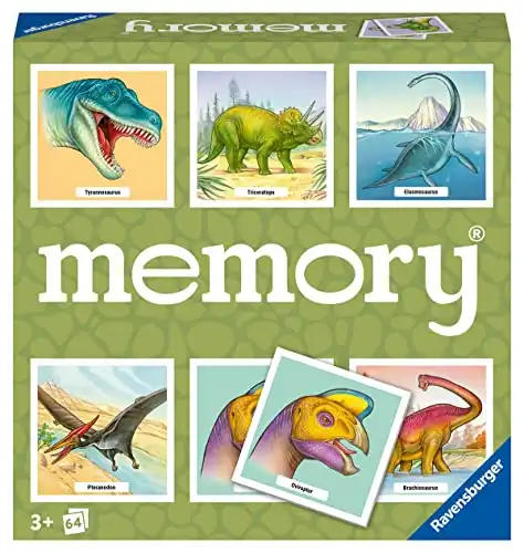 Dinosaurier Memory-Spiel für Kinder ab 3 Jahren