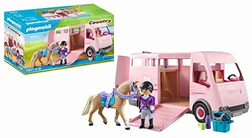 Pferdetransporter Spielzeugset für Kinder ab 4 Jahren