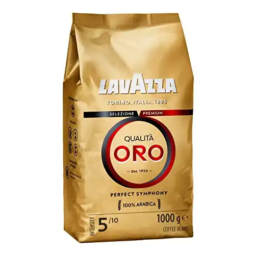 Lavazza Qualità Oro Kaffeebohnen, 100% Arabica, 1 kg