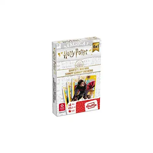 4-in-1 Harry Potter Kartenspiel