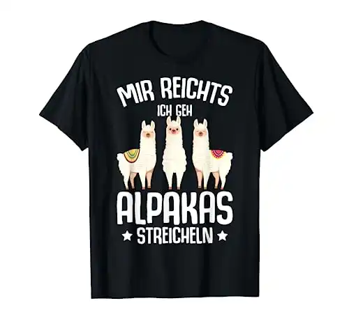 Alpaka & Lama Kinder T-Shirt