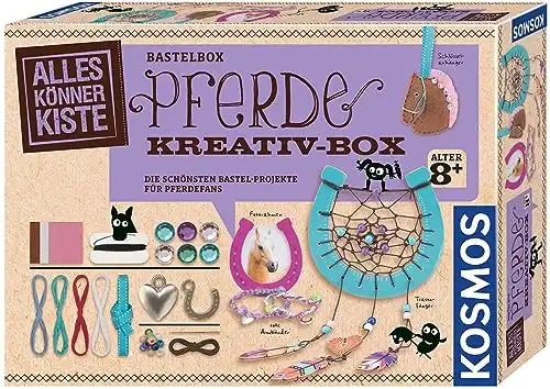 Pferde Kreativ-Box für Kinder ab 8 Jahren