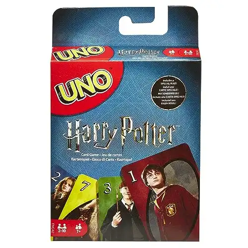 Uno Harry Potter Edition mit Sprechenden Hut