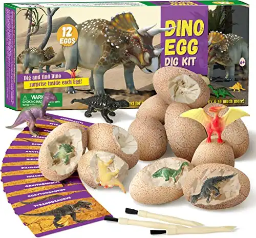 Dino-Eier Ausgrabungsset für Archäologie-Fans
