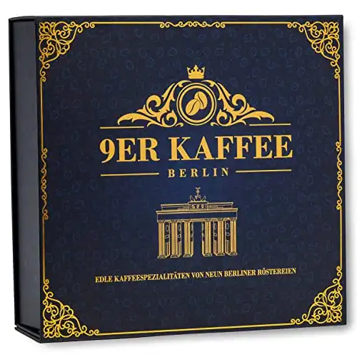Kaffee Geschenk Set von 9 Berliner Kaffeeröstereien