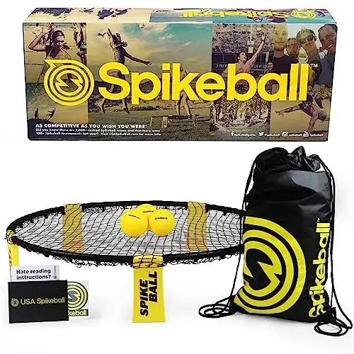 Wildes Spikeball-Set mit 3 Bällen für draußen