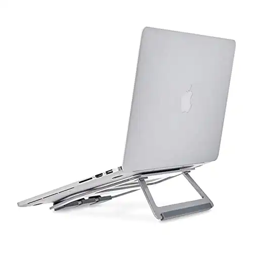 Zusammenklappbarer Aluminiumständer für Laptops (bis 15 Zoll)