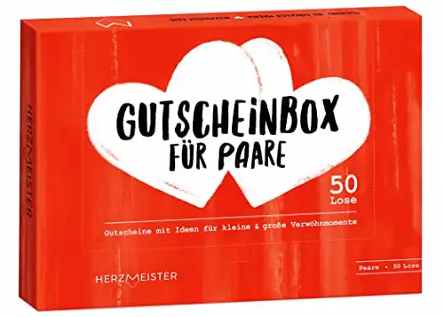 Gutschein-Box für Paare - Das perfekte Beziehungsgeschenk