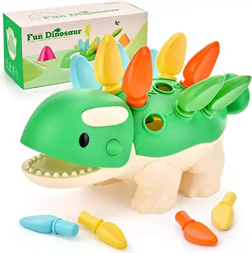 Montessori Baby Spielzeug, Dinosaurier Spielzeug