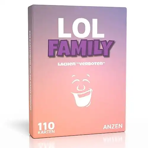 LOL Family – Lachen verboten (Kartenspiel für die ganze Familie)