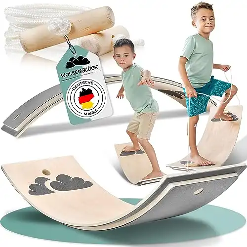 Balance Board für Kinder mit Seil (80x 30cm)