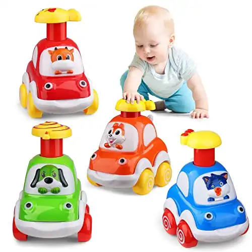 AESTEMON Auto Spielzeug für 1-3 Jahre alte Jungen
