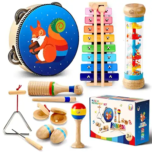 Musikinstrumente für Kinder mit Xylophon