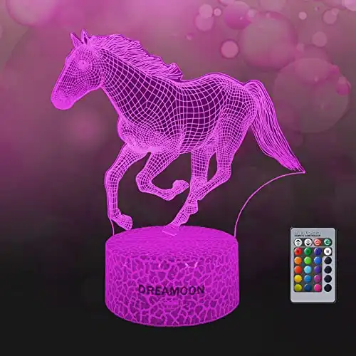 3D LED Pferdenachtlicht von DREAMOON