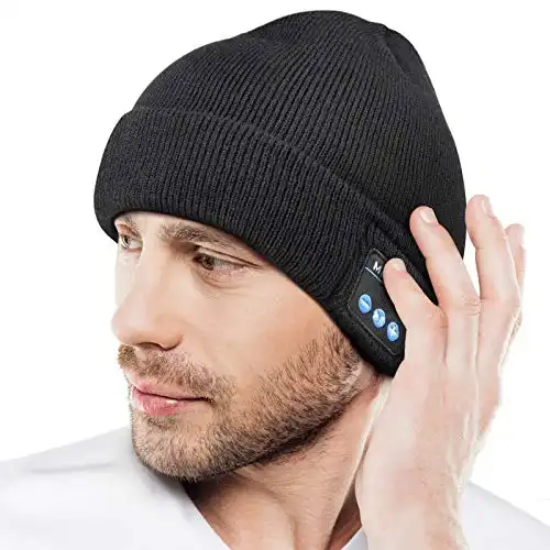 Mütze mit Bluetooth-Kopfhörern