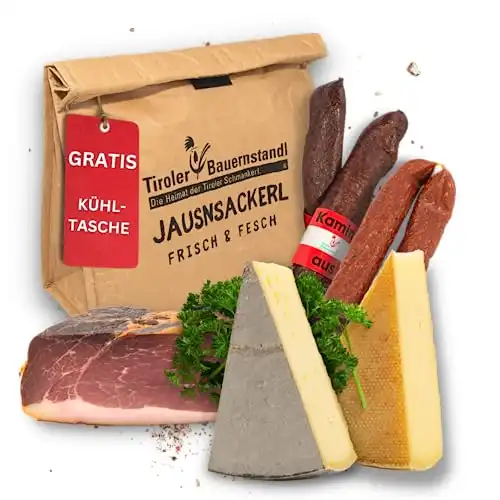 Tiroler Bauernstandl Jausnsackerl  Geschenk für Männer