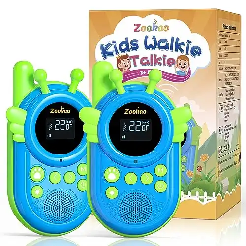 Zookao Walkie Talkie Kinder Spielzeug