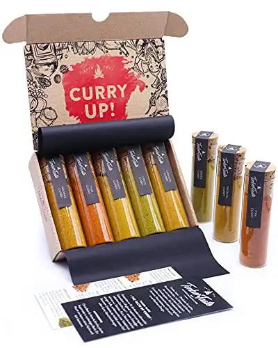 Curry Geschenkset mit Geschmacksratgeber