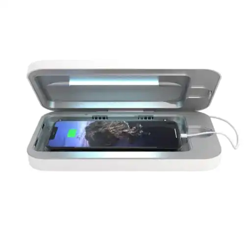 UV-Handy-Reiniger und Ladegerät 
