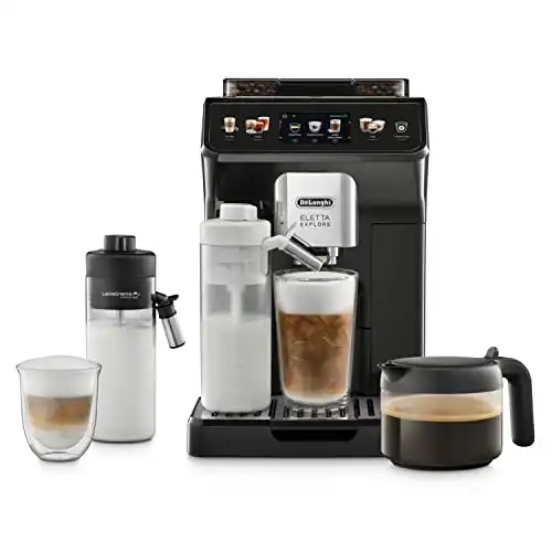 Kaffeevollautomat mit LatteCrema Milchsystem (heiße und erfrischende Getränke)