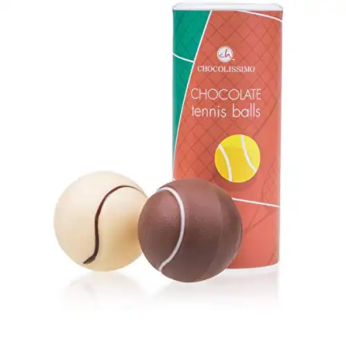 Tennisbälle aus Schokolade
