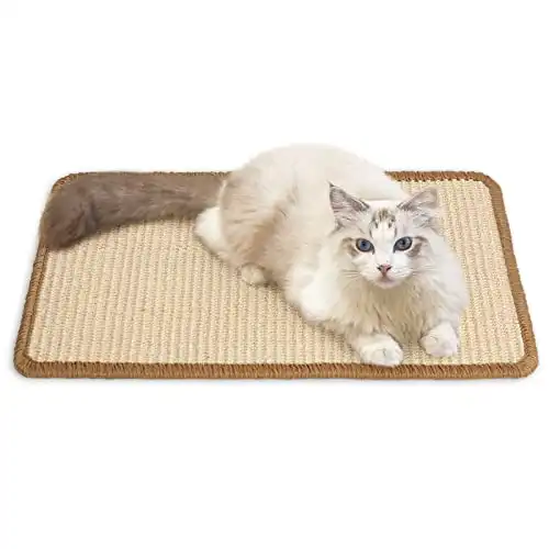 Katzen-Kratz-Teppich aus Sisal (50x30 cm)
