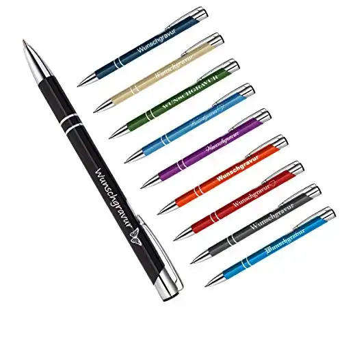 Metall-Kugelschreiber mit personalisierter Gravur
