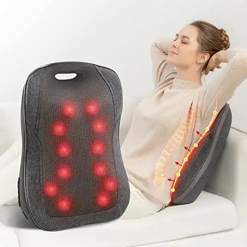 Tragbares Rückenmassagegerät mit Wärme