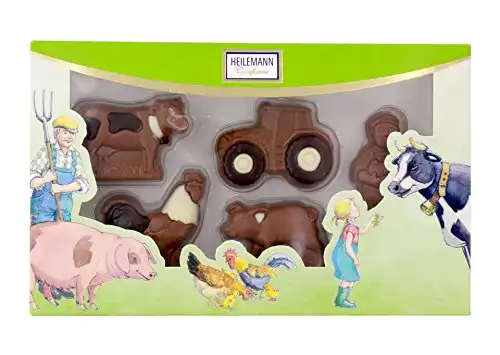 Schokoladen-Figuren Themenpackung Bauernhof (100g)