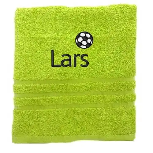 Personalisiertes Fußball-Handtuch (100 x 50 cm)