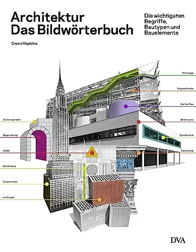 Architektur-Bildwörterbuch: Die wichtigsten Begriffe, Bautypen und Bauelemente
