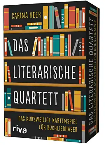 Das literarische Quartett: Das kurzweilige Kartenspiel für Buchliebhaber