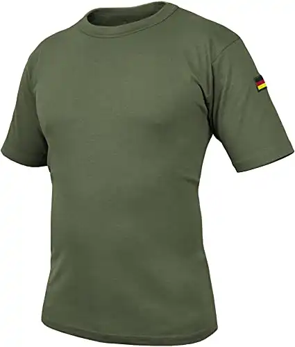 Tropen T-Shirt Bundeswehr mit Deutschlandfahne
