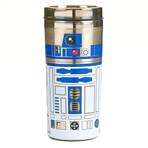 R2-D2 Reisebecher aus Edelstahl (lizenzierte Star Wars-Ware)