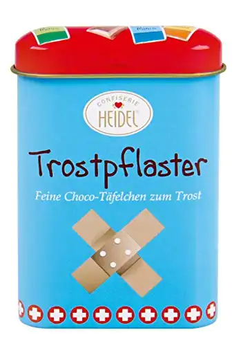Heidel - Trostpflaster Schokoladentäfelchen - 12St/36g