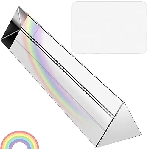 Dreiecksprisma Fotografie aus K9 Glas für Regenbogen-Effekte