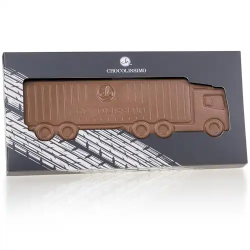 Schokoladentafel in Form eines LKWs (110g)