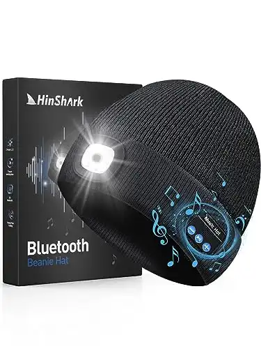 Bluetooth Mütze mit LED-Licht