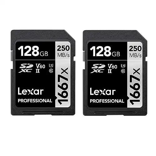 Lexar Professional SD Karte (128GB, 2er-Pack)